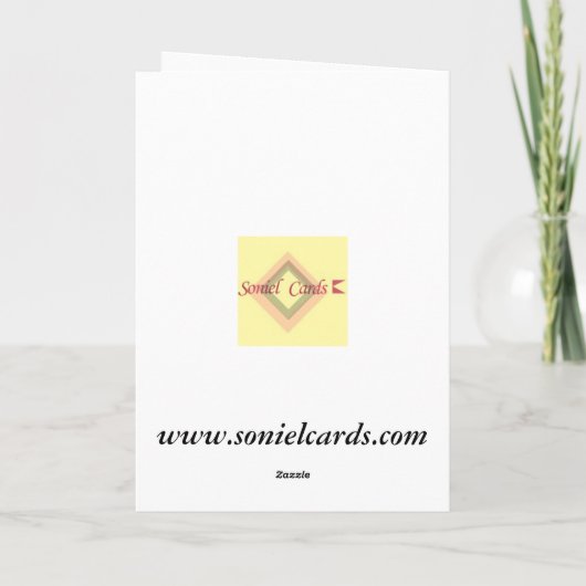 Feliz Navidad-11 Feiertagskarte (Rückseite)