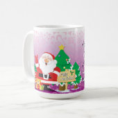 "Feliz Navidad" 15 oz Kaffeetasse (Vorderseite Links)