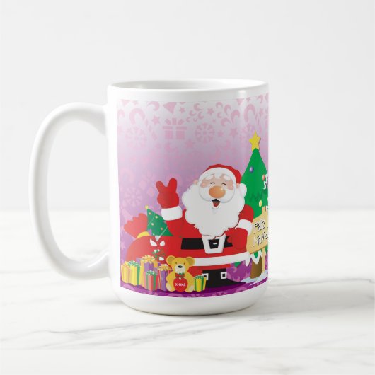 "Feliz Navidad" 15 oz Kaffeetasse (Links)