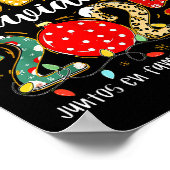 Feliz Navidad 2025 Matching Family Spanish Christm Poster (Ecke)