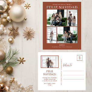 Feliz Navidad 5 Foto Feiertagspostkarte