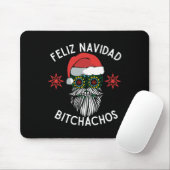 Feliz Navidad Achos Funny Spanish Frohe Weihnachte Mousepad (Mit Mouse)