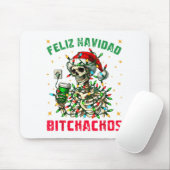 Feliz Navidad Achos Shirt Merry Xmas Christmas Lig Mousepad (Mit Mouse)