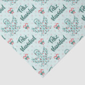 Feliz Navidad Angel Cutout Seidenpapier (Ausschnitt)