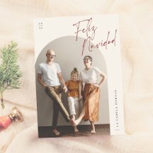 Feliz Navidad Arch Foto Weihnachten