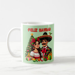 Feliz Navidad Art Kaffeetasse
