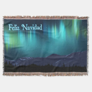 Feliz Navidad - Aurora Borealis Decke