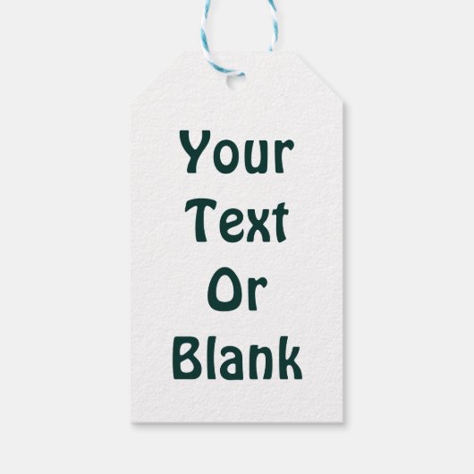 Feliz Navidad - Aurora Borealis Geschenkanhänger (Rückseite)