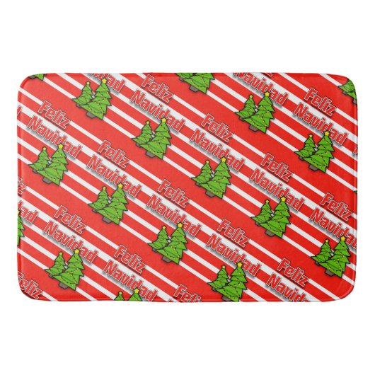 Feliz Navidad Badematte (Vorderseite)