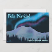 Feliz Navidad - Blue Aurora (Vorderseite)