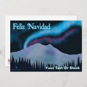 Feliz Navidad - Blue Aurora (Vorne/Hinten)