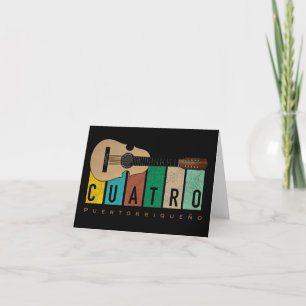 Feliz Navidad Boricua Feiertagskarte