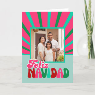 Feliz Navidad - Bright Maximalist Feiertagskarte