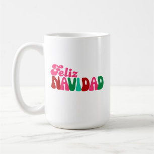 Feliz Navidad - Bright Maximalist Kaffeetasse