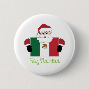 Feliz Navidad Button