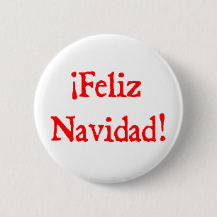 Feliz Navidad Button