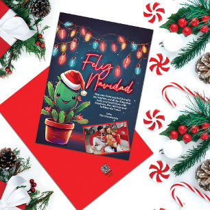Feliz Navidad Cactus Family Foto Weihnachten
