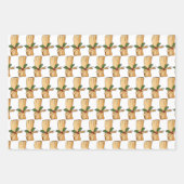 Feliz Navidad Cactus, Tamale & Piñata Geschenkpapier Set (Vorderseite 2)