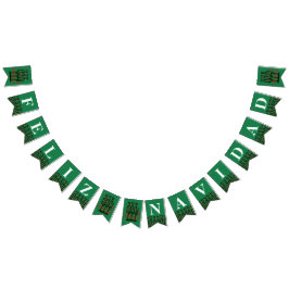 Feliz Navidad Christmas Fiesta Party Bunting Flag Wimpelkette