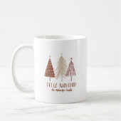 Feliz Navidad Christmas Tree Kaffeetasse (Links)