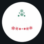 Feliz Navidad Christmas Tree Mexikanischer Wellnes Runder Aufkleber<br><div class="desc">Feliz Navidad Christmas Tree Mexikanischer Wellness-Center</div>