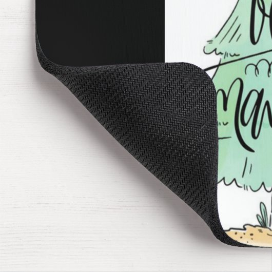 Feliz Navidad Christmas Tree T Shirt Mousepad (Ecke)