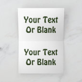 Feliz Navidad - Conifers Feiertagskarte (Innenseite)