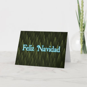 Feliz Navidad - Conifers Feiertagskarte