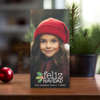 Feliz Navidad: Ein großes Foto