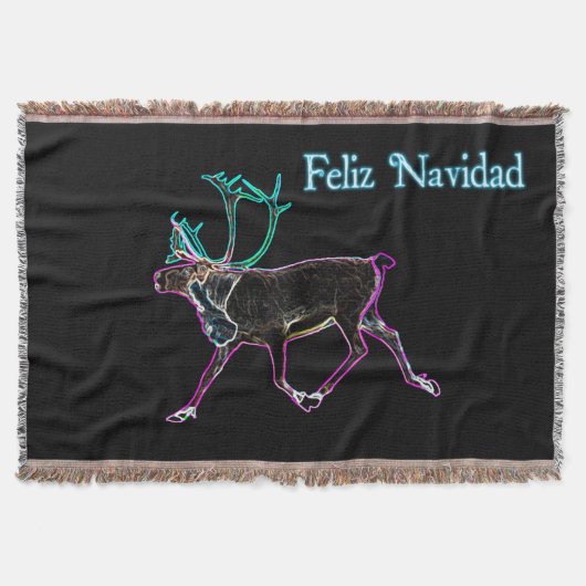 Feliz Navidad - Elektrische Karibik Decke (Vorderseite)