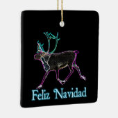 Feliz Navidad - Elektrische Karibik Keramikornament (Rechts)