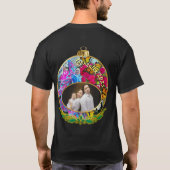 Feliz Navidad Family Dancing Butterflies PV01 T-Shirt (Rückseite)