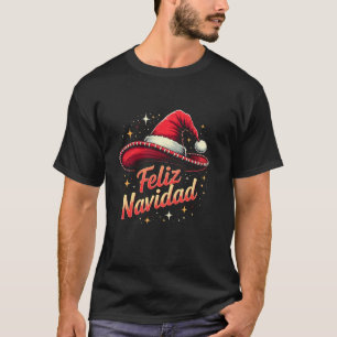 Feliz Navidad Family Matching Pajama Funny Christm T-Shirt