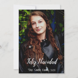 Feliz Navidad Feiertagskarte