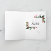 Feliz Navidad Feiertagskarte (Innenseite)