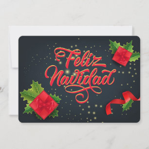 Feliz Navidad Feiertagskarte