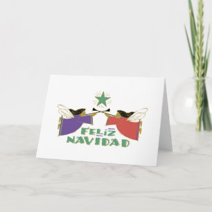Feliz Navidad Feiertagskarte