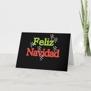 Feliz Navidad Feiertagskarte