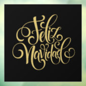 Feliz Navidad Fensteraufkleber (Blatt 3)