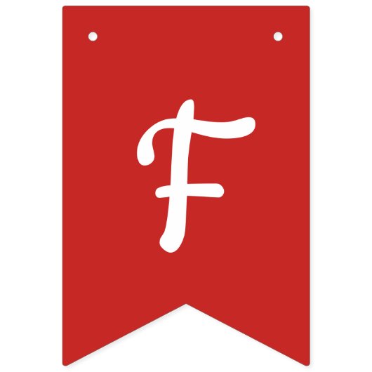 Feliz Navidad Flaggen-Flaggen Wimpelkette (Zweite Fahne)