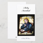 ¡Feliz Navidad Fotokarte Feiertagskarte (Vorne/Hinten)