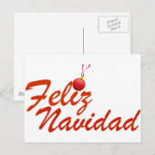 Feliz Navidad Frohe Weihnachten (Vorne/Hinten)