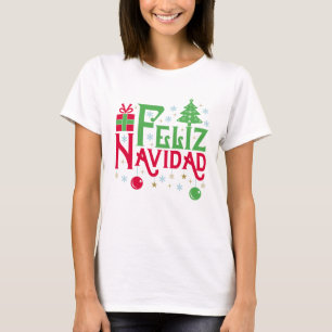 Feliz Navidad Frory Christmas Happy Weihnachten T-Shirt