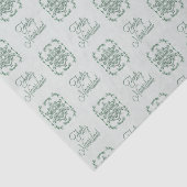 Feliz Navidad Gerahmt Snowflake Seidenpapier (Ausschnitt)