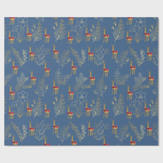 Feliz navidad geschenkpapier (Flach)