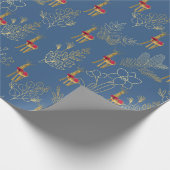 Feliz navidad geschenkpapier (Ecke)