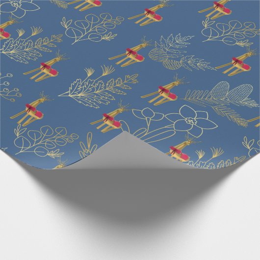 Feliz navidad geschenkpapier (Ecke)