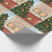 Feliz navidad geschenkpapier (Ecke)