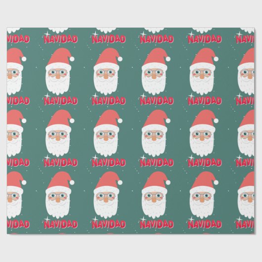 Feliz navidad geschenkpapier (Flach)