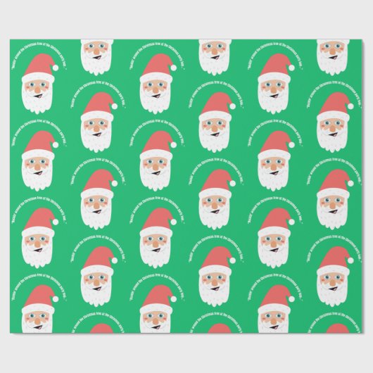 Feliz navidad geschenkpapier (Flach)